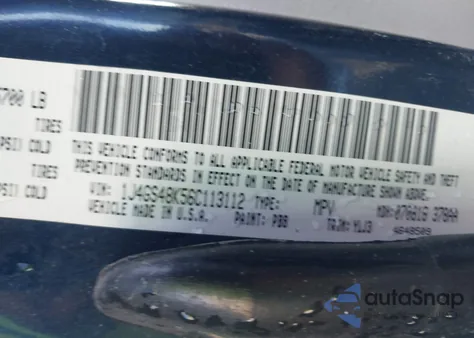 2006 Jeep Grand Cherokee Laredo из США, поврежденный, VIN 1J4GS48K56C113112